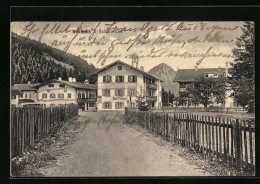 AK Neuhaus B. Schliersee, Blick Auf Das Lokale Postamt  - Schliersee