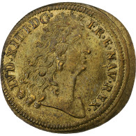 France, Love Token, Louis XIV, Laiton, Collection Térisse, SUP - Andere & Zonder Classificatie