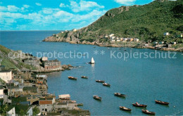 73716346 St Johns Newfoundland And Labrador Fishing Boats With Fort Amherst Air  - Unclassified