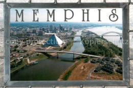 73716328 Memphis_Tennessee Aerial View On The Mississippi River - Autres & Non Classés