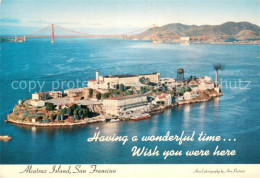 73716325 San_Francisco_California Alcatraz Island Air View - Andere & Zonder Classificatie