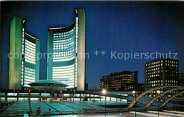 72892209 Toronto Canada Nathan Phillips Square New City Hall At Night Ontario - Unclassified