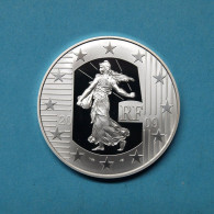 Frankreich 2009 10 Euro 50 Jahre Menschenrechte PP (Mük18/3 - Herdenking