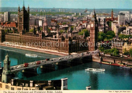 72890995 London The Houses Of Parliament And Westminster Bridge - Sonstige & Ohne Zuordnung