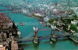 72875694 London Aerial View Of Tower Bridge Thames City - Sonstige & Ohne Zuordnung