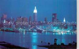 72875168 New_York_City The Lights Of The City At Night Skyline Hudson River - Andere & Zonder Classificatie