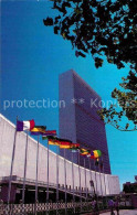 72875167 New_York_City United Nations Headquarters Building Flags - Andere & Zonder Classificatie