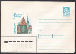 Russia Postal Stationary S1875 Corner Of The Old Town, Tallinn, Architecture - Sonstige & Ohne Zuordnung