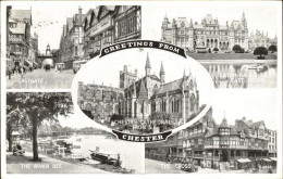 71519910 Chester Cheshire Eastgate Eaton Hall River Dee The Cross Chester - Andere & Zonder Classificatie