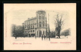 AK Hamburg-Uhlenhorst, Strassenpartie Am Graumannsweg, Kuhmühle  - Noord