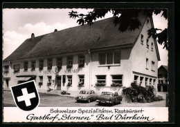 AK Bad Dürrheim, Gasthof Sternen In Der Scheffelstrasse 11, Bes. Familie Kaufmann  - Bad Duerrheim