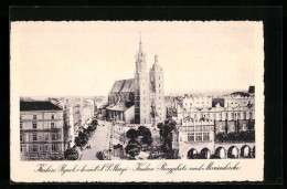 AK Krakau, Ringplatz Und Marienkirche  - Pologne