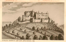 13959512 Dornach___SO Schloss Dornach Vor Der Zerstoerung 1798 Kuenstlerkarte - Andere & Zonder Classificatie