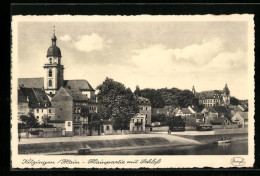 AK Kitzingen /Main, Mainpartie Mit Schloss  - Kitzingen