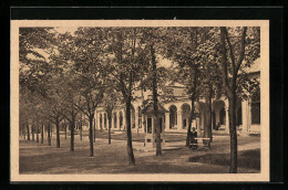 AK Bad Steben, Wandelhalle Mit Kurpromenade  - Bad Steben