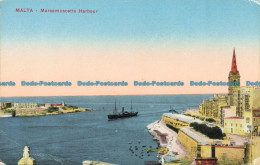 R628194 Malta. Marsamuscetto Harbour. Postcard - Monde