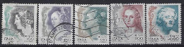 Italy 1999  Frau In Der Kunst  (o) Mi.2614-2618 - 1991-00: Used