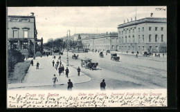 AK Berlin, Unter Den Linden, Denkmal Friedrichs Des Grossen  - Other & Unclassified