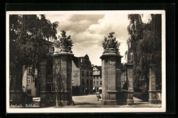 AK Ansbach, Vor Dem Schlosstor  - Ansbach