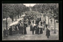 AK Bad Kissingen, Marktstände Im Kurpark  - Bad Kissingen