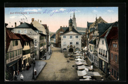 AK Bad Kissingen, Marktplatz Mit Buden  - Bad Kissingen