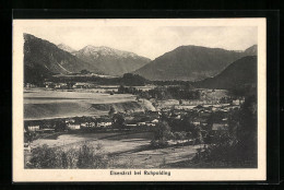 AK Eisenärzt B. Ruhpolding, Ortsansicht Aus Der Vogelschau  - Ruhpolding