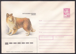 Russia Postal Stationary S1995 Dog, Rough Collie - Hunde