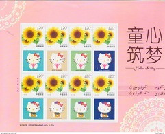 China 2016 Hello Kitty Special Sheet - Neufs