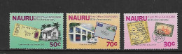 NAURU 1988 LA POSTE YVERT N°343/345 NEUF MNH** - Poste