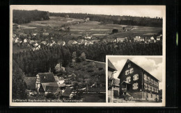 AK Kapfenhardt Im Württbg. Schwarzwald, Gasthaus Und Pension Zum Rössle Von Fr. Keller, Panorama  - Other & Unclassified