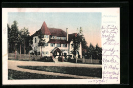 AK Augustusburg I. Erzgeb., Gasthaus Waldhaus  - Augustusburg