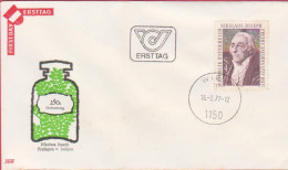 Ö 1977 - Mi: 1540 (63) , FDC - 250. Geburtstag Von Nikolaus Joseph Freiherr Von Jaquin , ST 1150 Wien - FDC