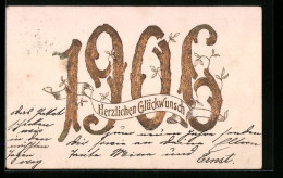 AK Jahreszahl 1906, Glückwunsch  - Other & Unclassified