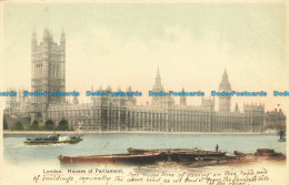R627627 London. Houses Of Parliament. Postcard - Andere & Zonder Classificatie