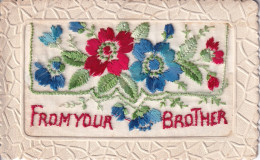 FANTAISIE(CARTE BRODEE) - Embroidered