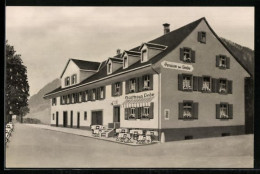 AK Langenbruck, Gasthaus Und Pension Zur Linde Von P. Dettwiler-Rudin  - Langenbruck