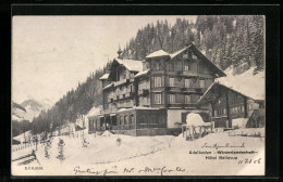 AK Adelboden, Hotel Bellevue Im Schnee  - Adelboden