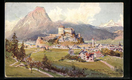 Künstler-AK Edward Harrison Compton: Kufstein, Panorama Mit Pendling Und Brünnstein  - Autres & Non Classés