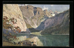 Künstler-AK Edward Harrison Compton: Obersee Und Berge  - Autres & Non Classés