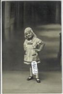 LOUVIERS- JEUNE ESPIEGLE- CARTE-PHOTO- PHOTO MAURER A LOUVIERS - Louviers