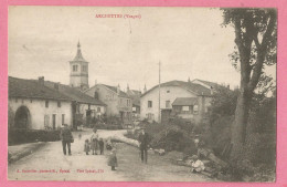 DOM020  CPA  ARCHETTES (Vosges)     CAFE BOULANGERIE  - Animation  +++++++ - Andere & Zonder Classificatie