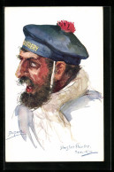 Künstler-AK Em. Dupuis: Dans Les Flandres Nov. 1914, Französischer Soldat In Uniform, Nos Poilus No 5  - Dupuis, Emile
