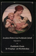 Künstler-AK Ludwig Von Zumbusch: Deutsche Mutter Mit Kindern  - Zumbusch, Ludwig V.