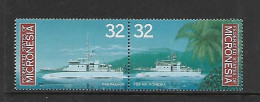 MICRONESIE 1996 BATEAUX YVERT N°417/418 NEUF MNH** - Ships