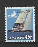 NOUVELLE-ZELANDE 1995 AMERICA'S CUP-BATEAUX YVERT N°1370 NEUF MNH** - Ships