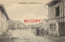 51 MOIREMONT. Machines Agricoles Rue Basse 1915 - Autres & Non Classés