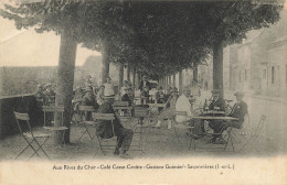 CPA Aux Rives Du Cher-Café Cass Croute-Gustave Guimier-Savonnières-RARE-En L'état   L2938 - Andere & Zonder Classificatie