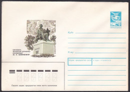 Russia Postal Stationary S2173 Painter Mikhail Osipovich Mikeshin (1835-96) Statue, Smolensk, Painting, Peintre, Peintur - Sonstige & Ohne Zuordnung