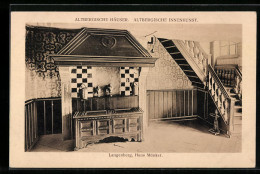 AK Langenberg, Haus Münker, Altbergische Innenkunst  - Autres & Non Classés