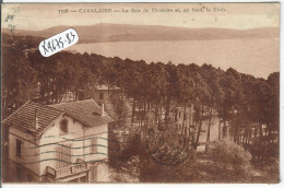 CAVALAIRE- LA BAIE DE CAVALAIRE- ET AU FOND LA CROIX - Cavalaire-sur-Mer
